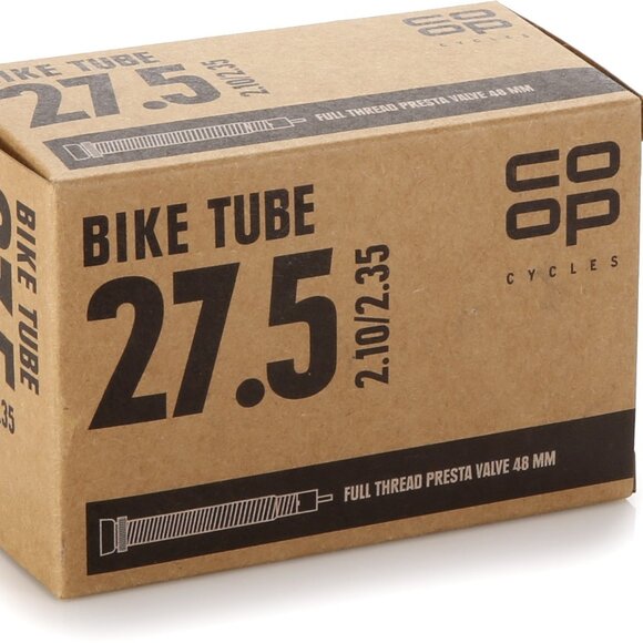 Co-op Cycles Presta Tube - 27.5 x 2.1 - 2.35 - 2 Pack - Picture 2 of 2